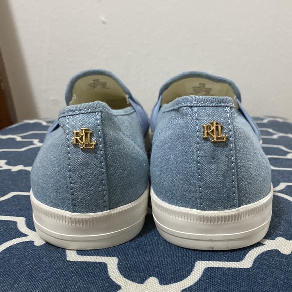 Lauren by Ralph Lauren Women's Jinny Slip-On Sneakers - Picture 3 of 5